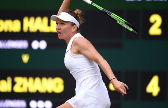 SIMONA HALEP - SHUAI ZHANG 7-6, 6-1 // VIDEO Simona Halep, primele declarații după calificarea în semifinale la Wimbledon: „Cred că joc cel mai bun tenis al meu pe iarbă”