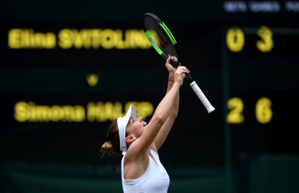 Simona Halep - Elina Svitolina 6-1, 6-3 // Halep, prima reacție după calificarea în finala de la Wimbledon: „Nu contează cu cine voi juca, nu pot cere mai mult”