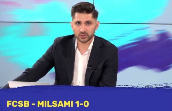 VIDEO Ediție specială GSP LIVE la FCSB - Milsami Orhei 2-0: jurnaliștii Gazetei au analizat prima victorie europeană a roș-albaștrilor