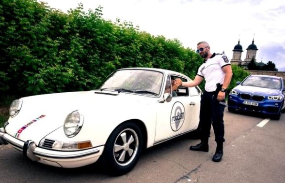 O româncă și soțul ei german fac turul lumii într-un Porsche 911 » Ce s-a întâmplat când i-a oprit poliția în Iași