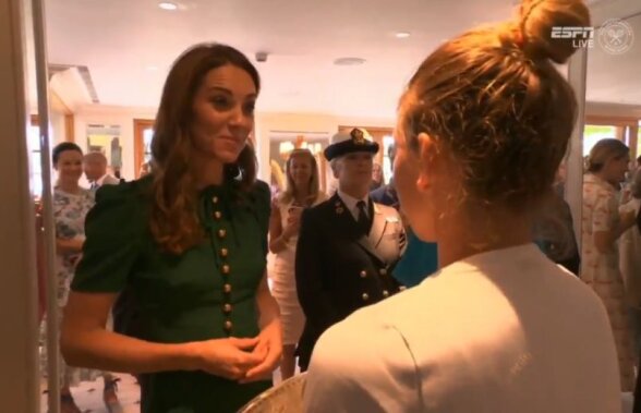 WIMBLEDON 2019 // VIDEO Mesajul superb al ducesei Kate Middleton pentru Simona Halep: „Ți-ai depășit temerile”