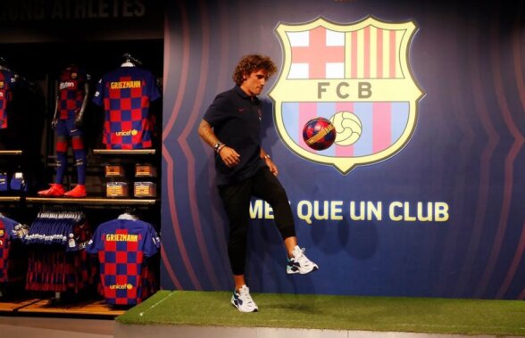 FOTO Griezmann jonglează deja în tricoul Barcelonei:„De-abia aștept să mă antrenez zi de zi și să joc cu Messi” 