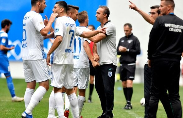 CRAIOVA - CLINCENI 3-2 // Corneliu Papură neagă problemele oltenilor + De ce l-a scos pe Marian Șerban, jucător U21, în prima repriză