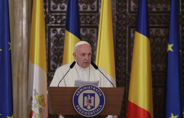 Mesaj de o înțelepciune desăvârșită al Papei Francisc la Cotroceni