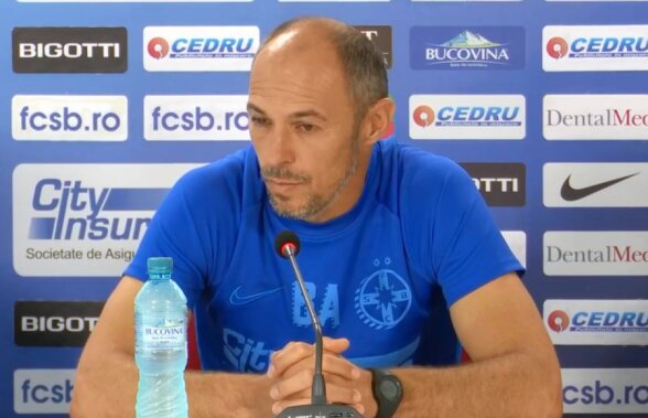 VIDEO Bogdan Andone îi mai cere transferuri lui Becali: „Avem lotul la limită” + Soluția extremă pentru postul de fundaș stânga