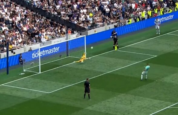 TOTTENHAM - INTER 1-1, 3-4 la pen. // VIDEO George Pușcaș, ce păcat! Românul a ratat un penalty pentru Inter în superamicalul jucat la Londra