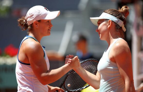 Clasamentul WTA e bulversat » Barty a fost eliminată și poate pierde azi locul 1, iar Halep poate cădea de pe locul 4