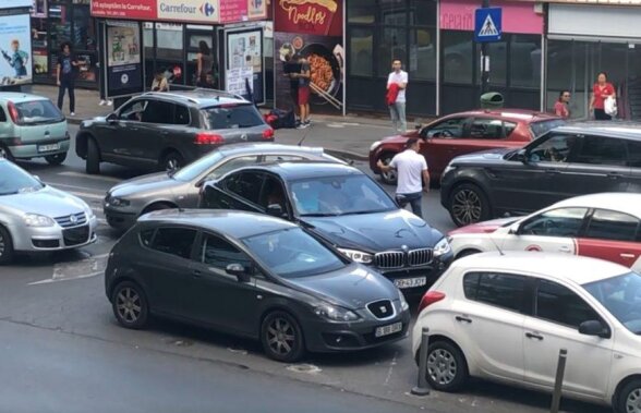 Legea junglei pe Dorobanți! Blocat în parcarea din București, acest șofer s-a răzbunat într-un mod uluitor