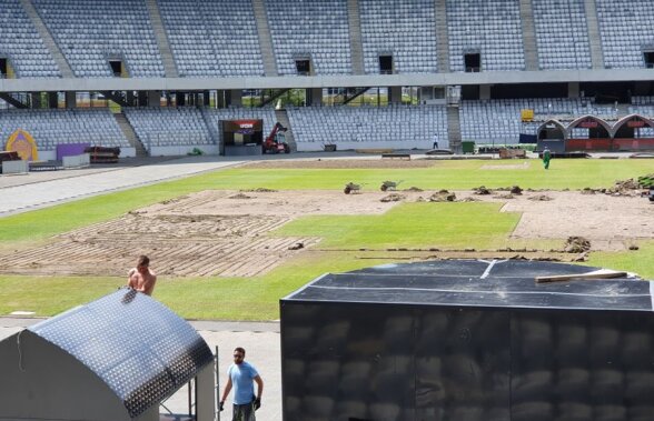 VIDEO + FOTO Cum arată gazonul de pe Cluj Arena după festivalul Untold și cine suportă pagubele