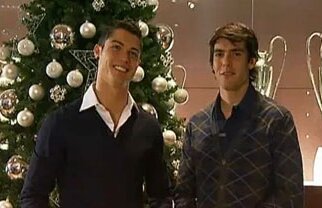 Cristiano Ronaldo şi Kaka le urează fanilor sărbători fericite
