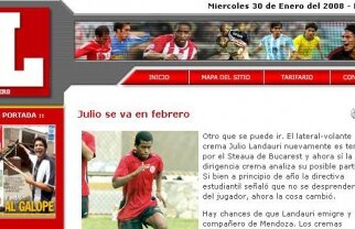 Dorit în trecut de Steaua, Julio Landauri a ajuns la FC Braşov