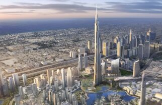 Astăzi a fost inaugurat cel mai înalt turn din lume: Burj Dubai!