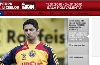 Un nou site, special pentru Cupa Liceelor 2010 ISM prezentată de GSP.RO!