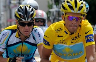 Lance Armstrong despre Alberto Contador: "Va fi un fel de Ali-Frazier în iulie"