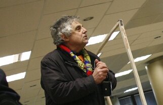 Protest eşuat împotriva candidaturii lui Mircea Sandu