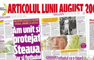 Articolul lunii August 2009