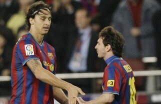 Guardiola: "Chiar şi atunci cînd au evoluţii mai slabe, Ibrahimovici, Messi şi Iniesta sînt mult mai buni decît majoritatea"