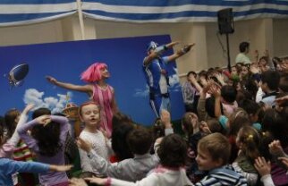 Gazeta a fost azi cu Sportacus în grădiniţe!