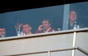 FOTO / Stoichiţă şi Nae Manea asistă la meciul Unirea Urziceni - CFR Cluj