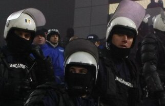 300 de jandarmi şi 100 de poliţişti la Inter-Dinamo