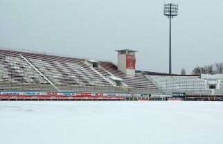 Se amînă Rapid - Poli? Daniel Stanciu: "Terenul e impracticabil! Nu se poate juca!"