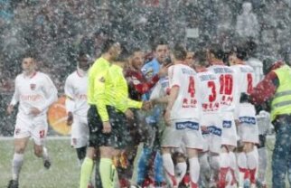 FOTO / Vezi imagini de la partida CFR Cluj - Dinamo
