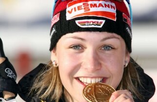 Magdalena Neuner, cea mai bună biatlonistă a sezonului