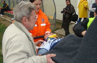 Rugby-stul Bogdan Grădinaru se luptă în fiecare zi pentru a rămîne în viaţă: "Andreea, să nu mă părăseşti!"