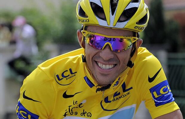Alberto Contador, la un pas de podium în Turul Algarve