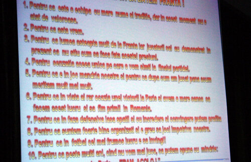 Decalogul lui Răzvan: 10 motive pentru care trebuia să batem Franţa