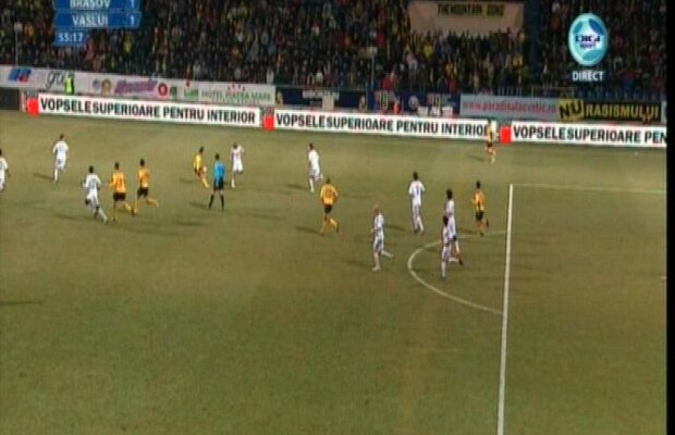 Braşovul egalează pe Vaslui în urma unui ofsaid!