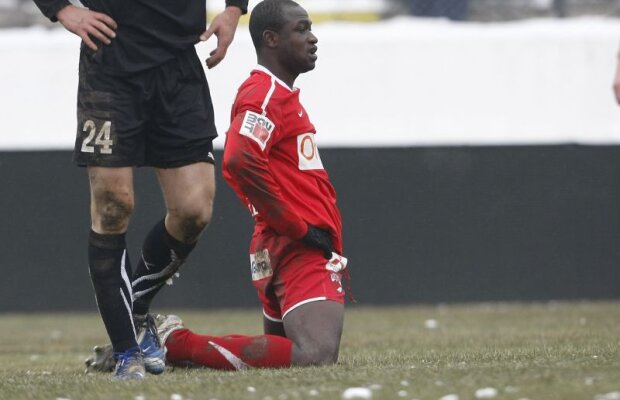 Djakaridja Kone riscă să piardă meciul cu FCM Tîrgu Mureş