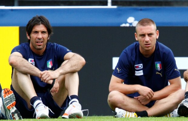 Buffon îl critică pe selecţionerul Prandelli: "De Rossi trebuia să fie la naţională"