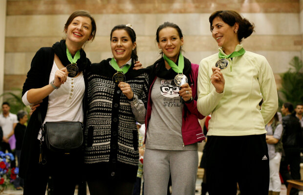 Echipa feminină de spadă a urcat pe podium la Leipzig!