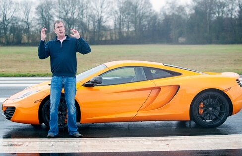 Jeremy Clarkson şi McLaren MP4-12C