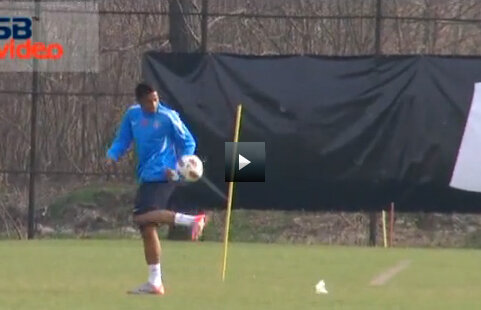 VIDEO / Maicon a făcut spectacol la antrenamentul de azi al Stelei