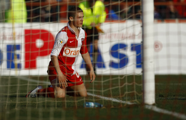 Atenţie Unirea! Jucătorii lui Andone "cad" pe finalul primei reprize