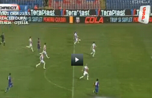 VIDEO / Nicoliţă înscrie, însă golul este anulat » A fost ofsaid?