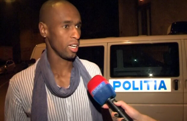 Cesinha a petrecut cîteva ore în duba poliţiei, fiind arestat pentru un presupus furt al unui BMW X5