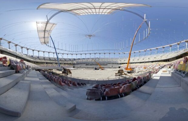 SUPERFOTO » Vezi o imagine 360° a stadionului "Naţional Arena"!
