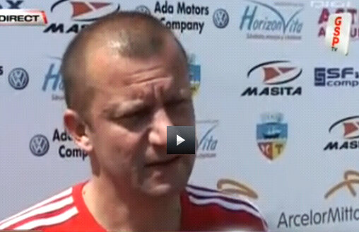 VIDEO / Dorinel Munteanu: "Am mare încredere în echipă că rezistăm pe primul loc pînă la final"
