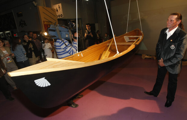 Ivan Patzaichin a construit o barcă unică, numită canotcă