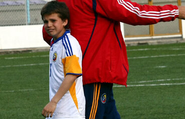 Ianis Hagi a plîns de ciudă că a fost schimbat în finala mondialului de fotbal U13