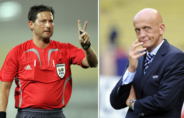 De Bleeckere, arbitrul criticat de Mourinho, e ajutat de Collina