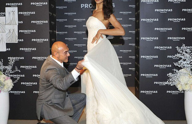 Irina Shayk bate şaua să priceapă CR7 » Model pentru rochii de mireasă