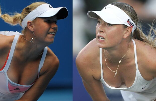 Wozniacki - Sharapova, cea mai "frumoasă" semifinală