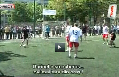 VIDEO / Oţelul Galaţi a pierdut un meci amical cu o echipă de liceeni :O