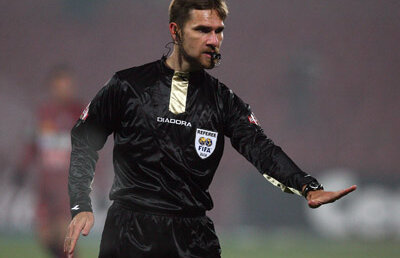 Alexandru Tudor arbitrează Italia - Estonia în preliminariile EURO 2012