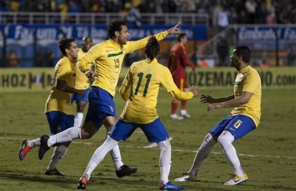 Fred şi Jadson au prins Copa America după amicalul cu România