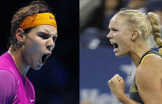 Urmăreşte LIVE cele mai importante meciuri de tenis: Nadal şi Wozniacki joacă azi